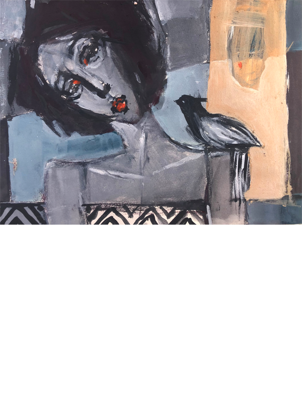 Alsadg Mahmoud - moderne afrikanische Kunst