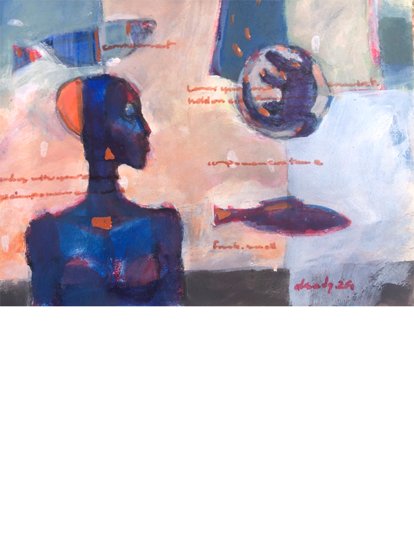 Alsadg Mahmoud - moderne afrikanische Kunst
