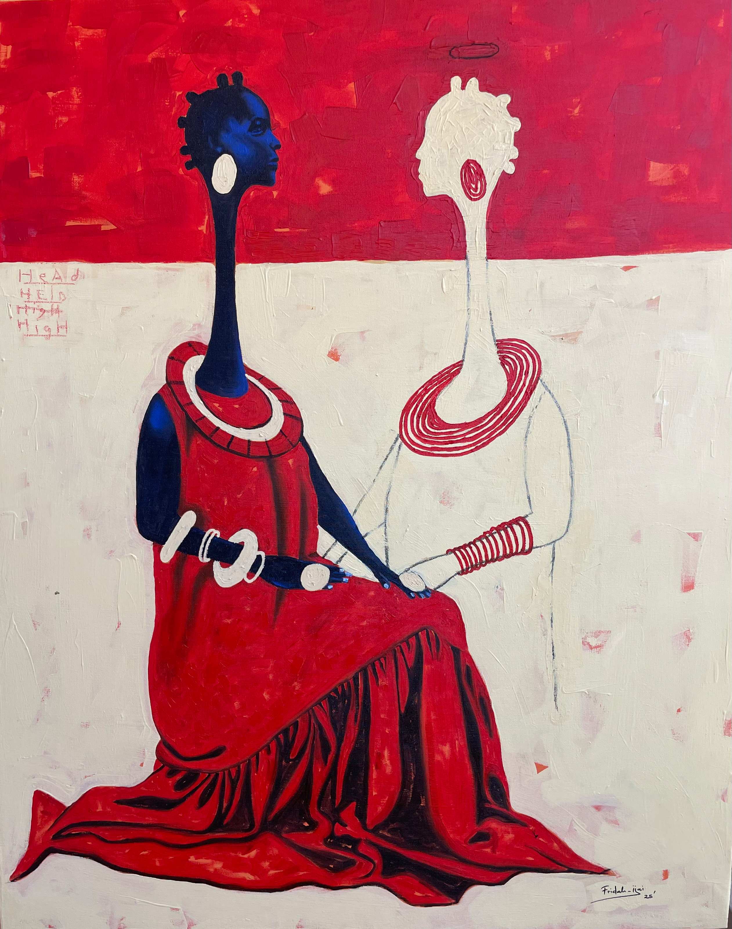 Fridah Ijai - Body and Soul - moderne Kunst aus Afrika