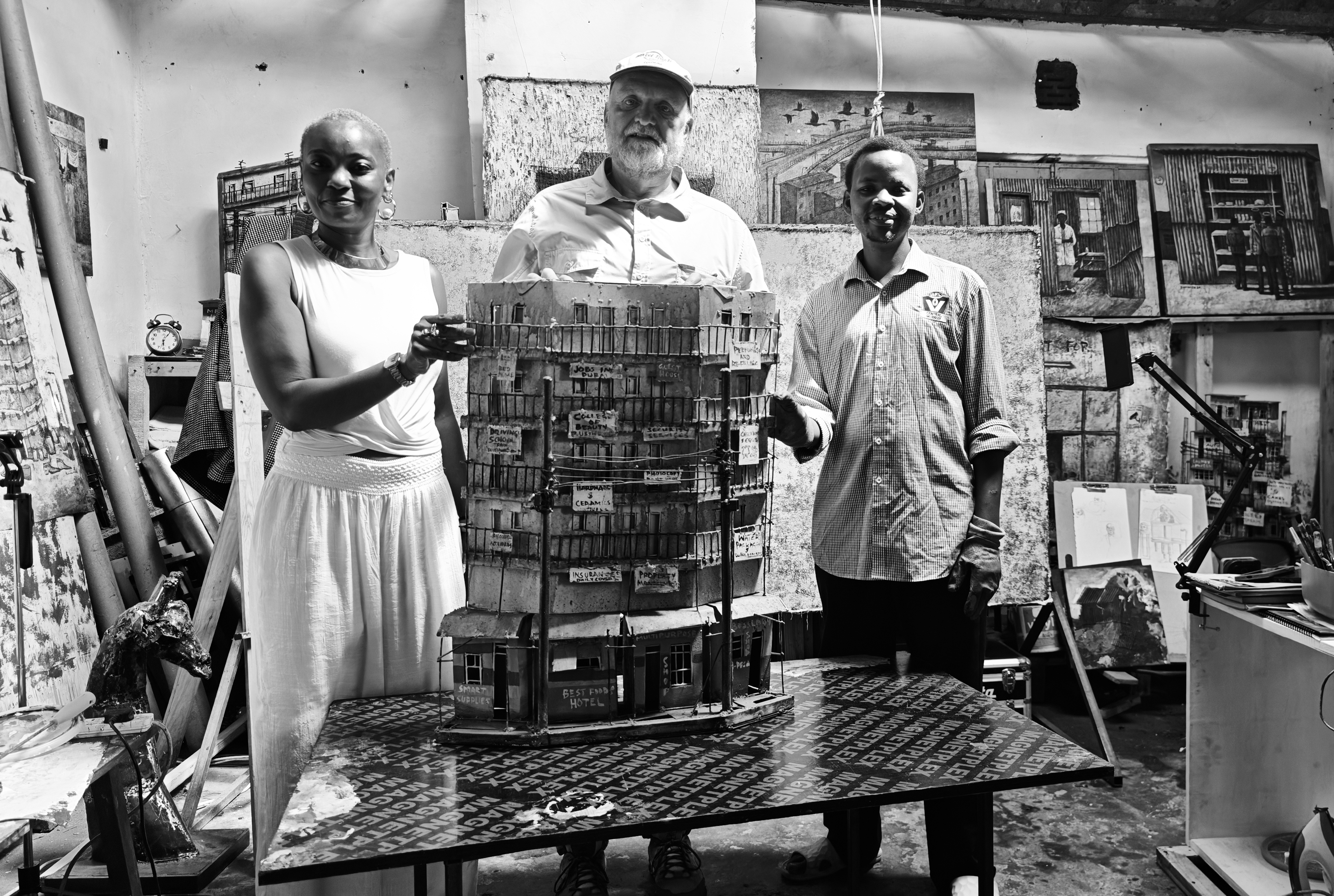 James Kamane  - Volker und Essie Knauss - afrikanische Kunst heute