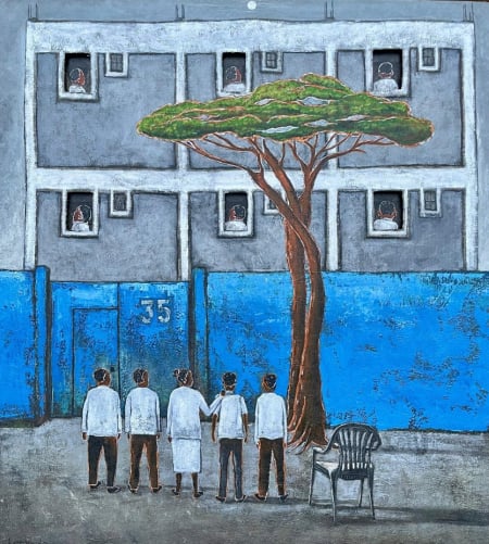 James Kamande  - Where The City Lives - Knauss Kunsthandel